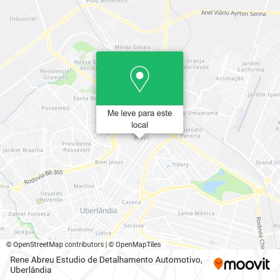 Rene Abreu Estudio de Detalhamento Automotivo mapa