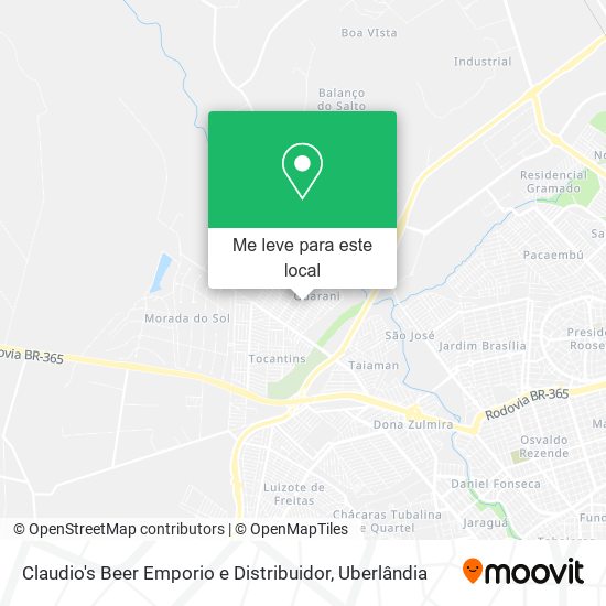Claudio's Beer Emporio e Distribuidor mapa