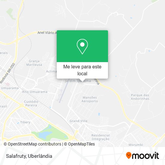 Salafruty mapa