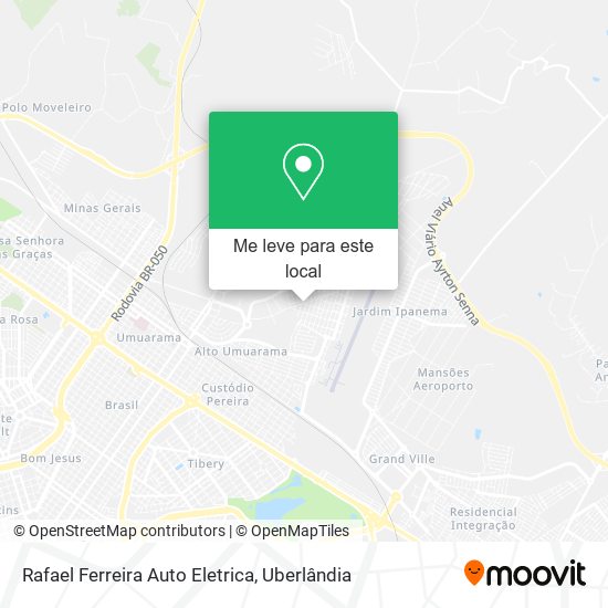 Rafael Ferreira Auto Eletrica mapa