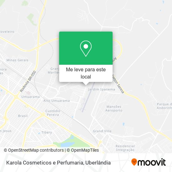 Karola Cosmeticos e Perfumaria mapa