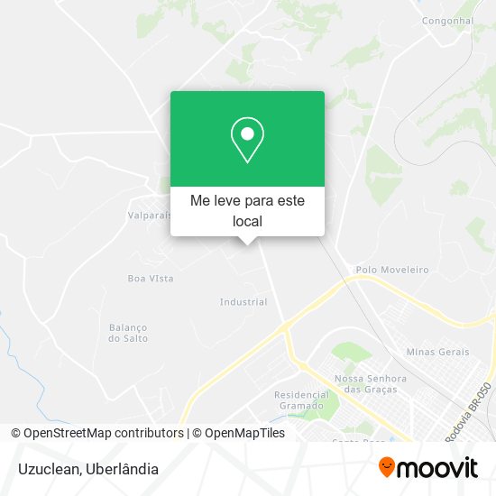Uzuclean mapa