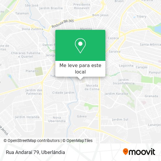 Rua Andaraí 79 mapa