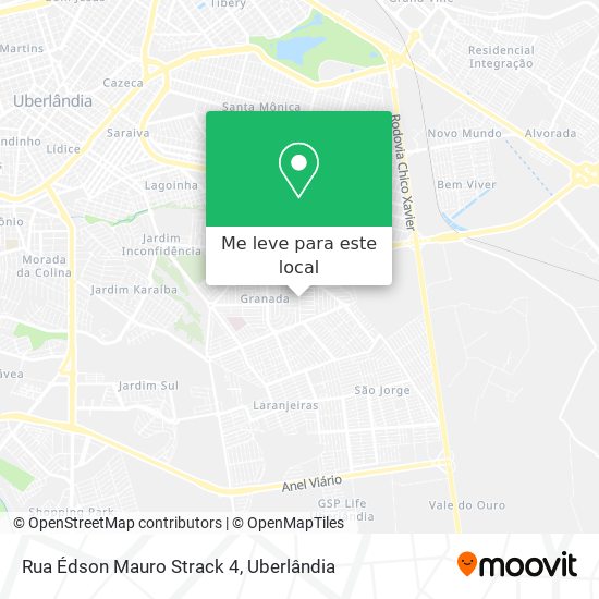 Rua Édson Mauro Strack 4 mapa