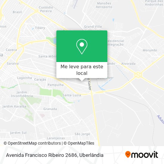 Avenida Francisco Ribeiro 2686 mapa