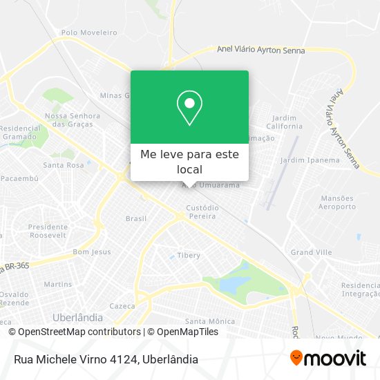 Rua Michele Virno 4124 mapa