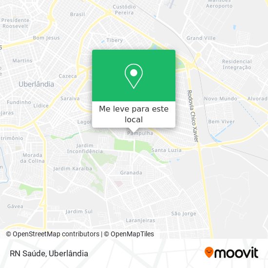 RN Saúde mapa