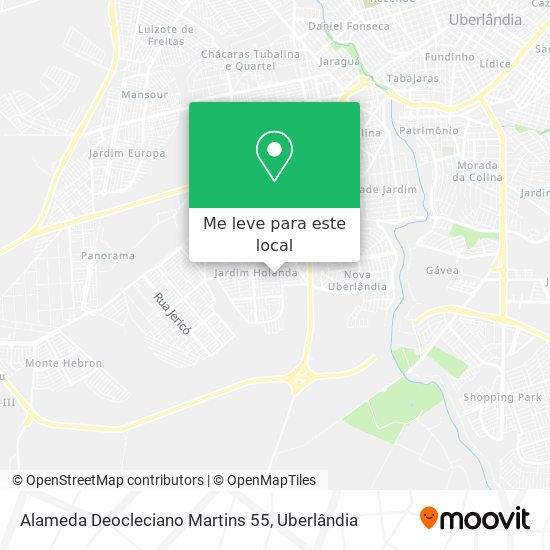 Alameda Deocleciano Martins 55 mapa