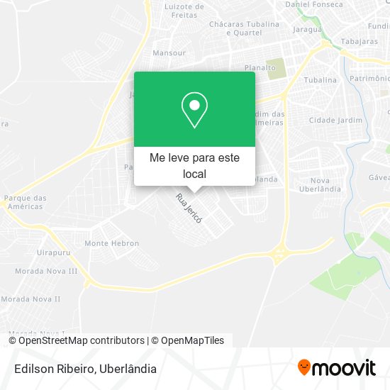 Edilson Ribeiro mapa