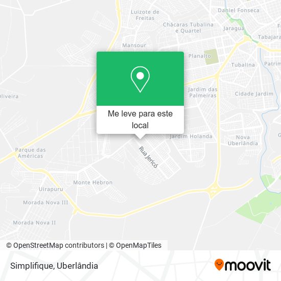 Simplifique mapa