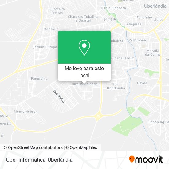 Uber Informatica mapa