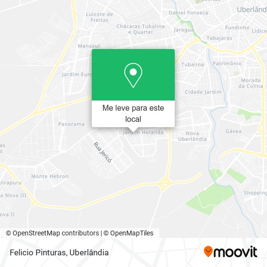 Felicio Pinturas mapa