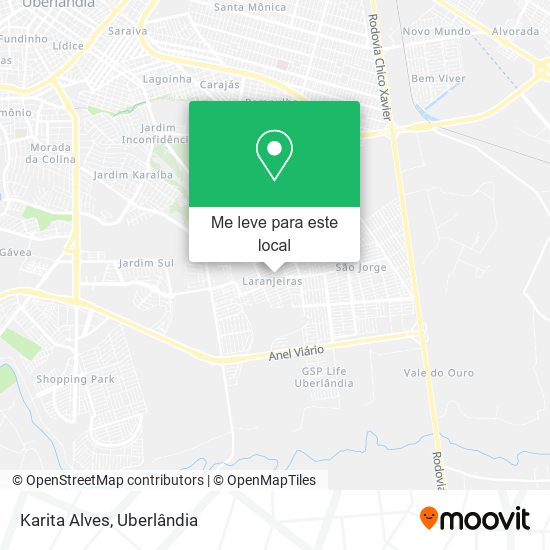 Karita Alves mapa