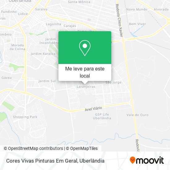 Cores Vivas Pinturas Em Geral mapa