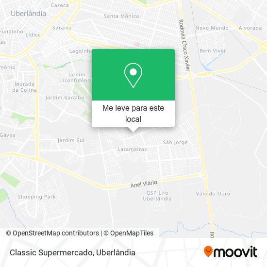 Classic Supermercado mapa