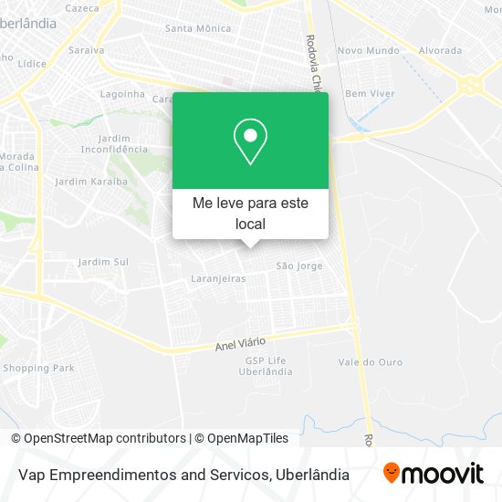 Vap Empreendimentos and Servicos mapa