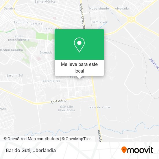 Bar do Guti mapa