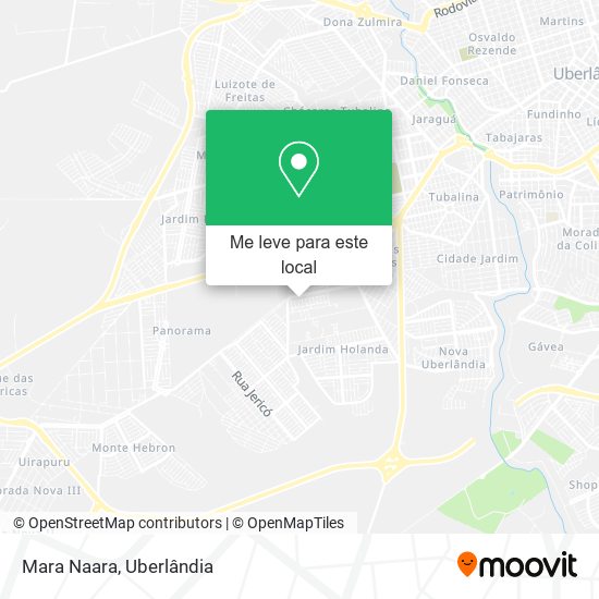 Mara Naara mapa
