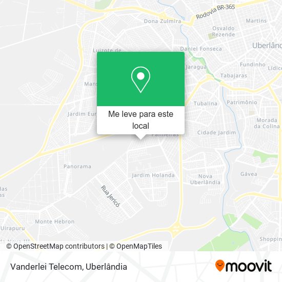 Vanderlei Telecom mapa