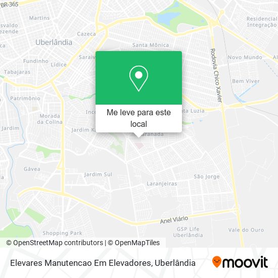 Elevares Manutencao Em Elevadores mapa