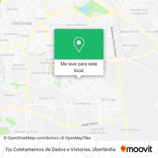 Fjs Coletamentos de Dados e Vistorias mapa