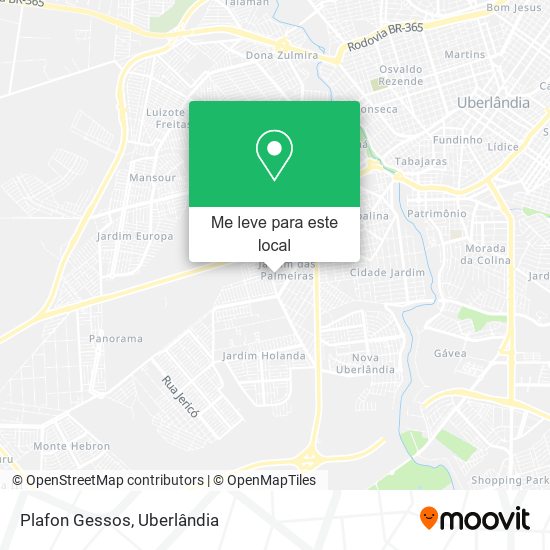 Plafon Gessos mapa
