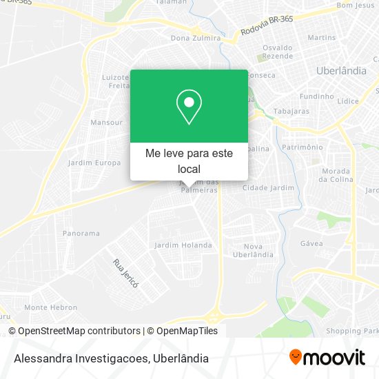 Alessandra Investigacoes mapa