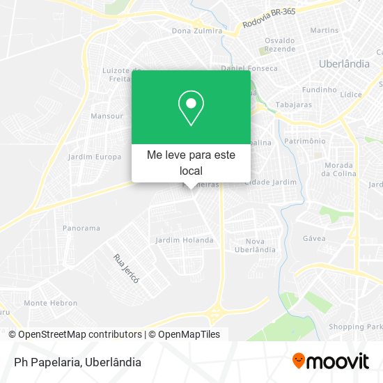 Ph Papelaria mapa