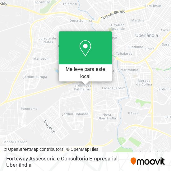Forteway Assessoria e Consultoria Empresarial mapa