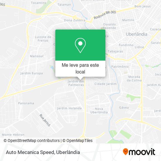 Auto Mecanica Speed mapa