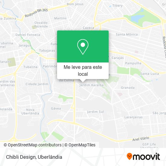 Chibli Design mapa