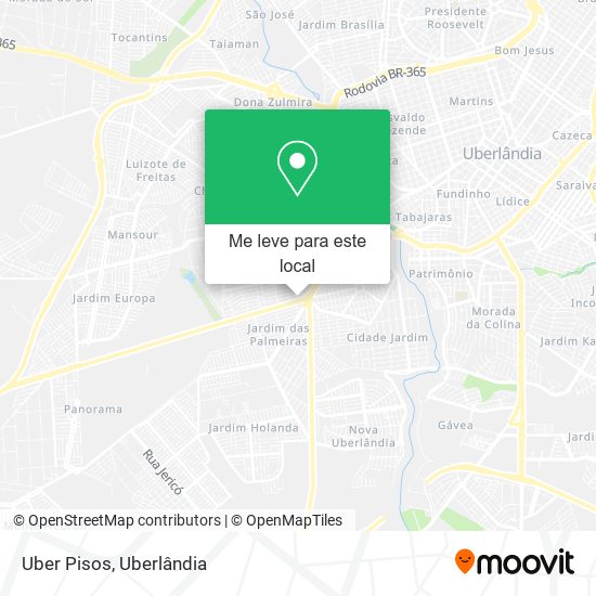 Uber Pisos mapa