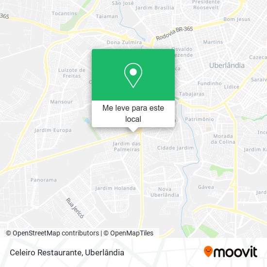 Celeiro Restaurante mapa