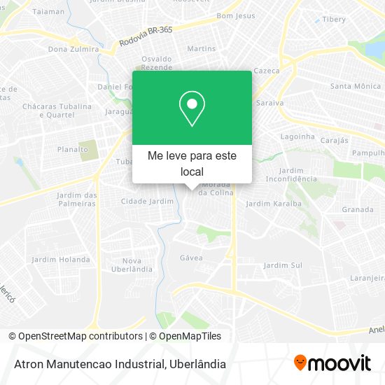 Atron Manutencao Industrial mapa