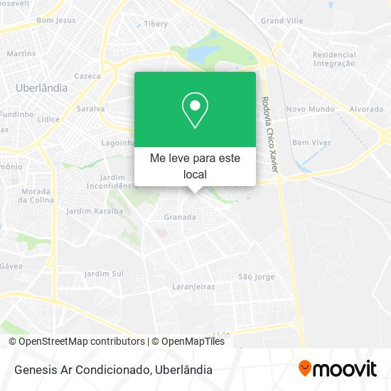 Genesis Ar Condicionado mapa