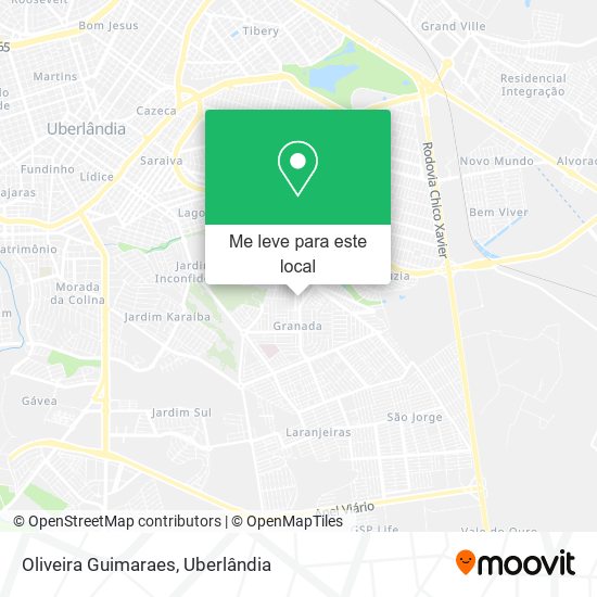 Oliveira Guimaraes mapa