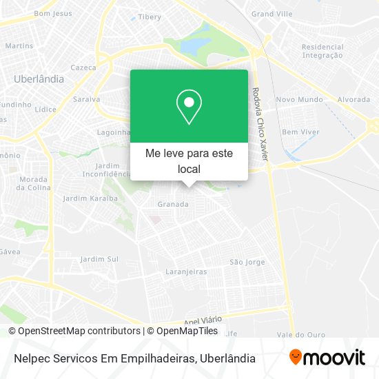 Nelpec Servicos Em Empilhadeiras mapa