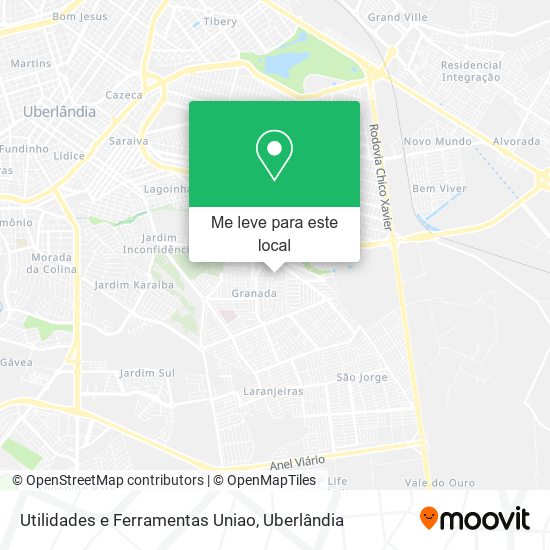 Utilidades e Ferramentas Uniao mapa