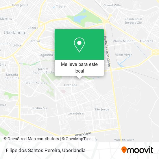 Filipe dos Santos Pereira mapa