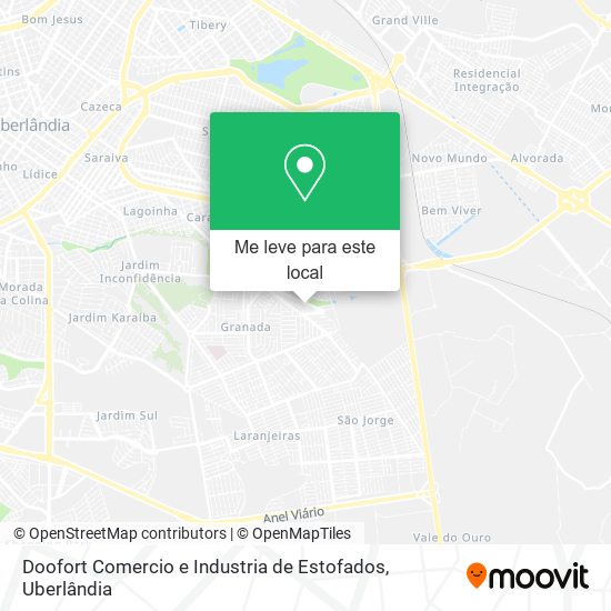 Doofort Comercio e Industria de Estofados mapa