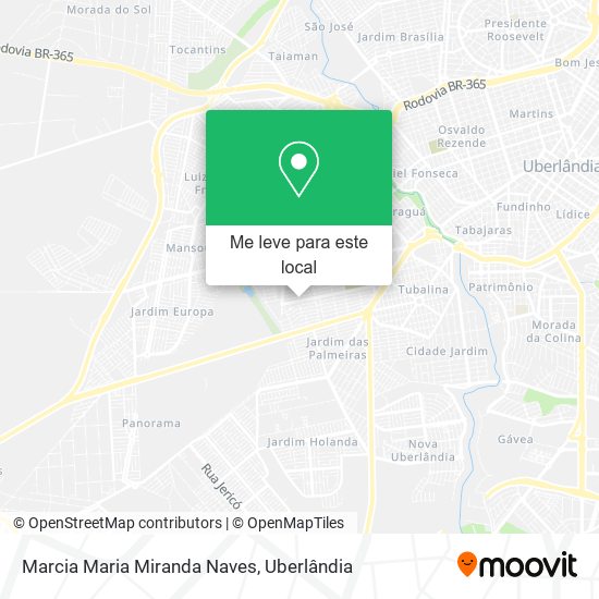 Marcia Maria Miranda Naves mapa