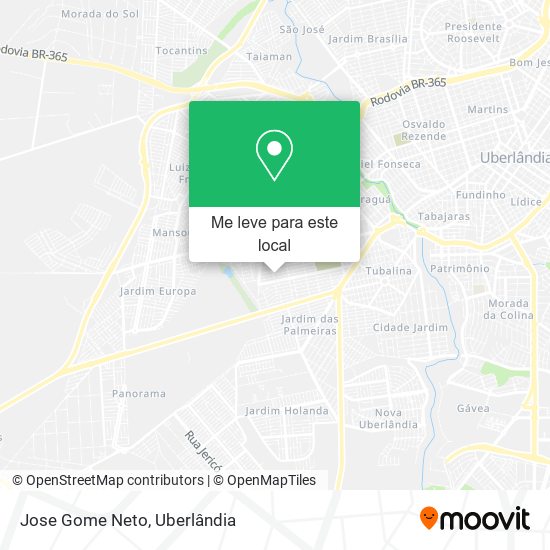 Jose Gome Neto mapa