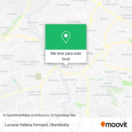 Luciane Helena Fernand mapa
