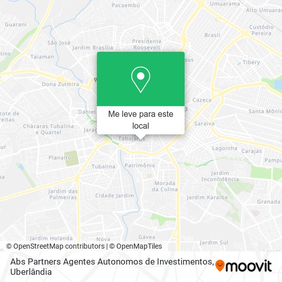 Abs Partners Agentes Autonomos de Investimentos mapa