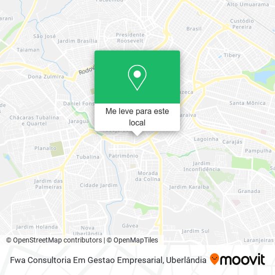 Fwa Consultoria Em Gestao Empresarial mapa