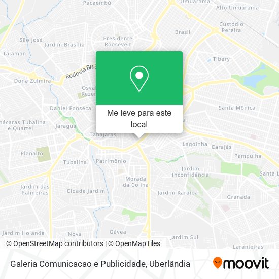 Galeria Comunicacao e Publicidade mapa