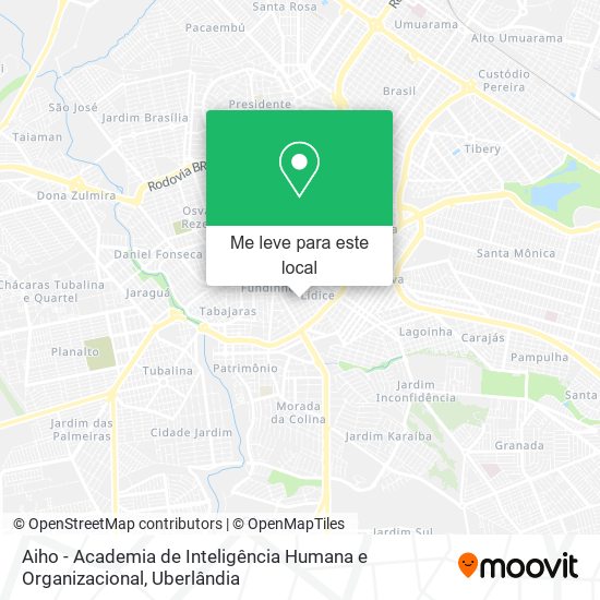 Aiho - Academia de Inteligência Humana e Organizacional mapa