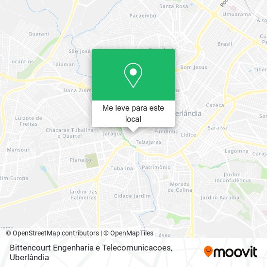 Bittencourt Engenharia e Telecomunicacoes mapa