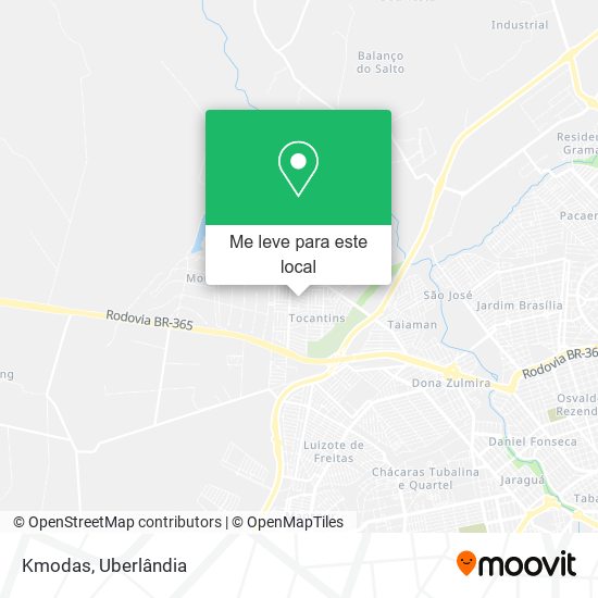 Kmodas mapa