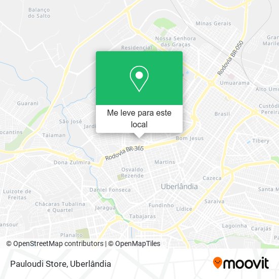 Pauloudi Store mapa